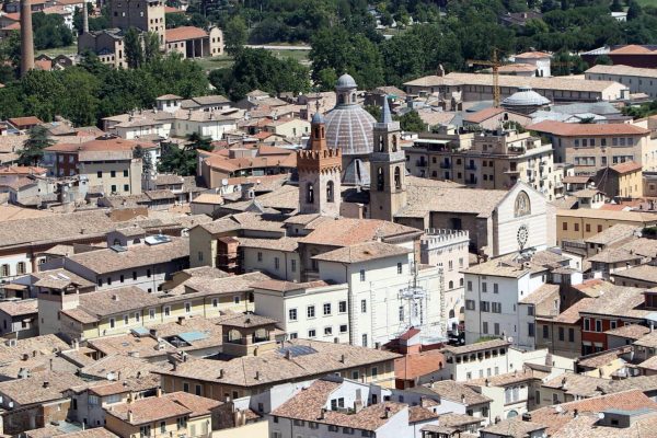 FOLIGNO DALL'ALTO